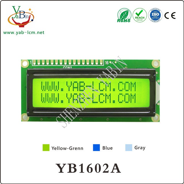 Character LCD Display 16x2 YB1602A