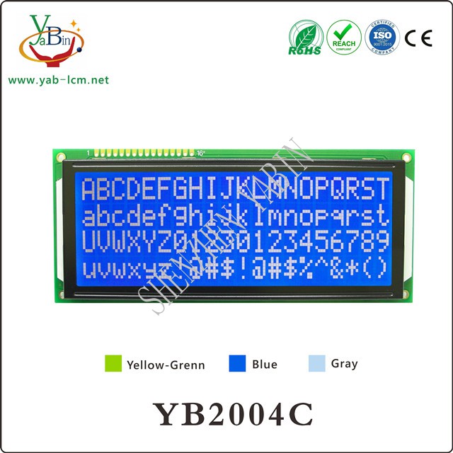 Big szie Big character 20x4 LCD Display Module YB2004C