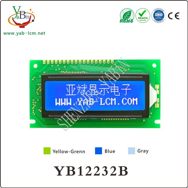 122 x 32 LCD Graphic Display Module YB12232B