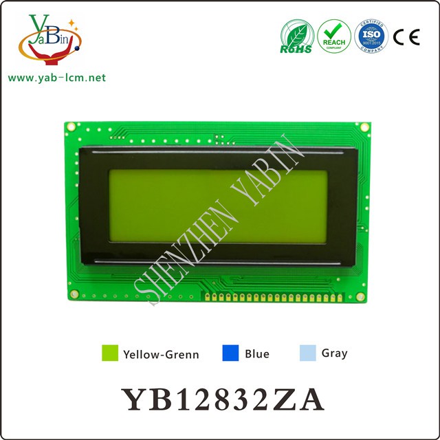 128X32 graphic lcd display YB12832ZA