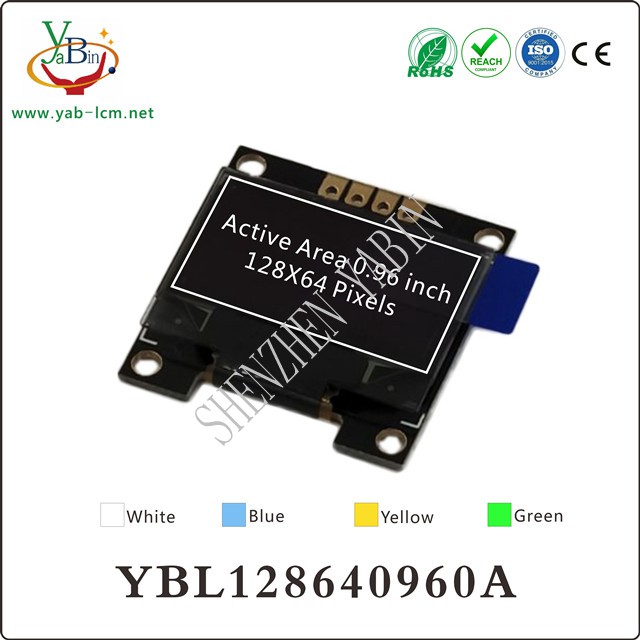 0.96 INCH 128x64 OLED module YBL128640960A