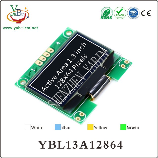 1.3 inch 128X64 OLED module :YBL13A12864