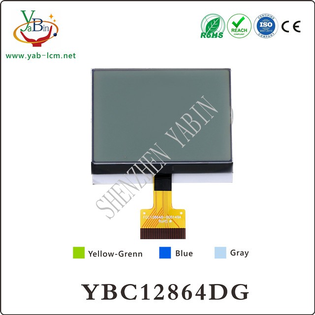 Monochrome Display 128x64 - COG :YBC12864DG