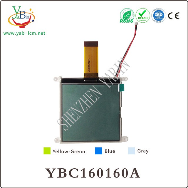 Chip-on-Glass LCD Module 160x160 :YBC160160A