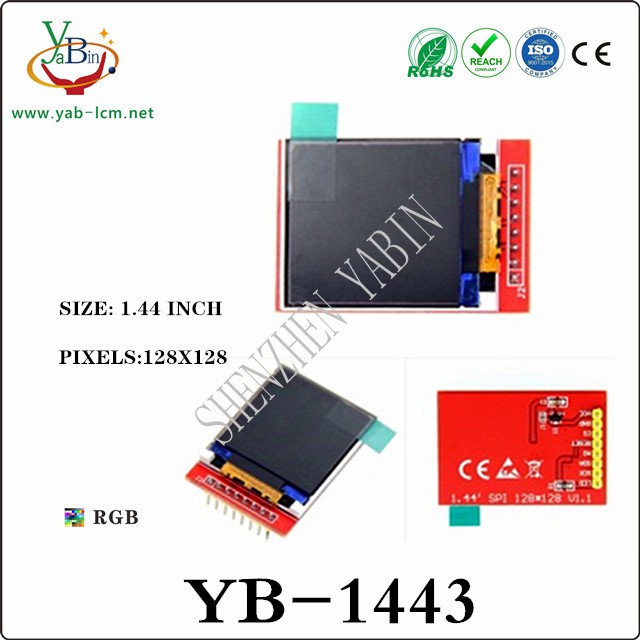 1.44 inch 128x128 SPI TFT module :YB-1443